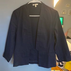 Maurice’s navy blue blazer in small